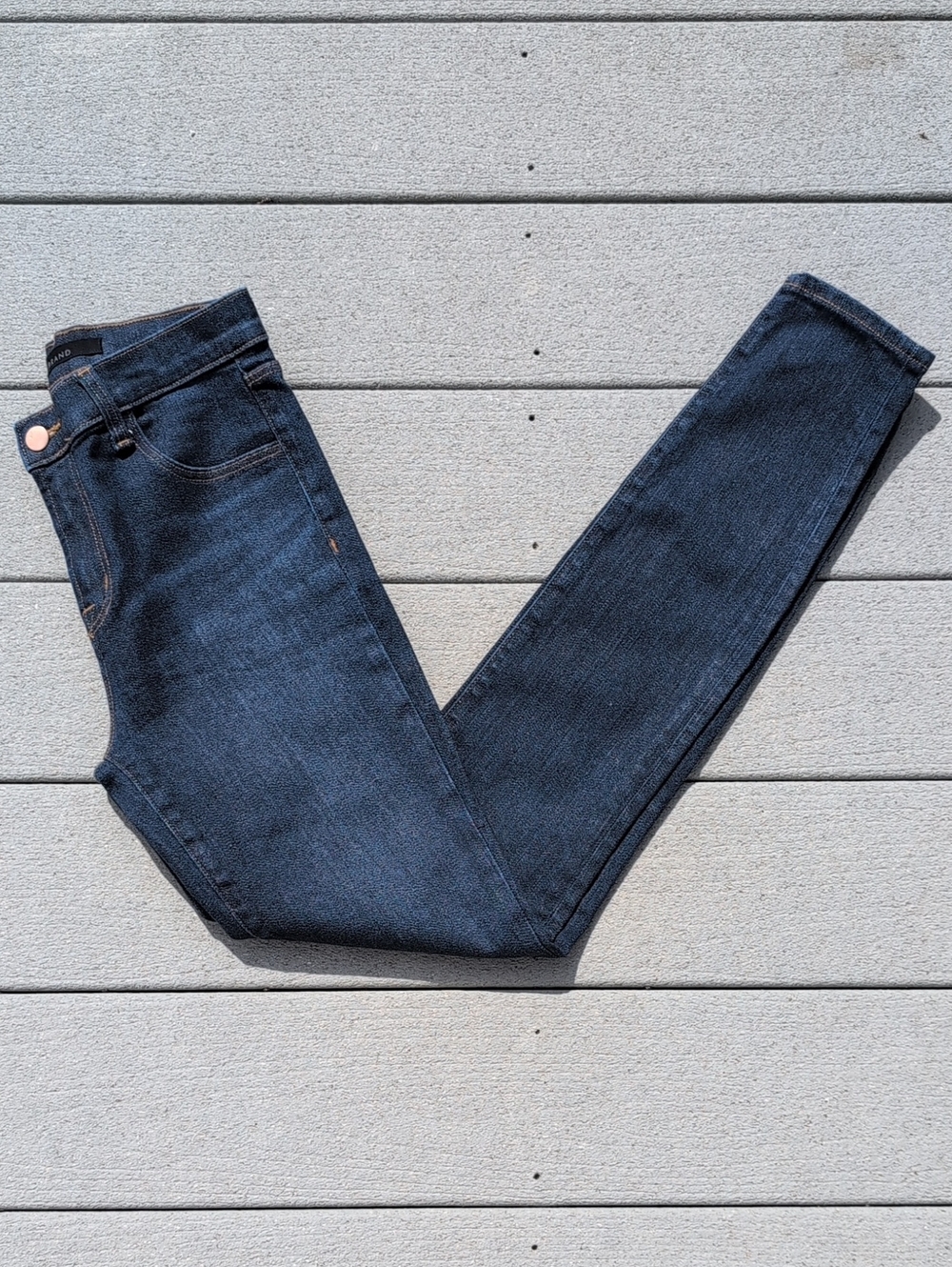 J Brand Maria High Rise Skinny Darkwash Jeans PRCHO-041749